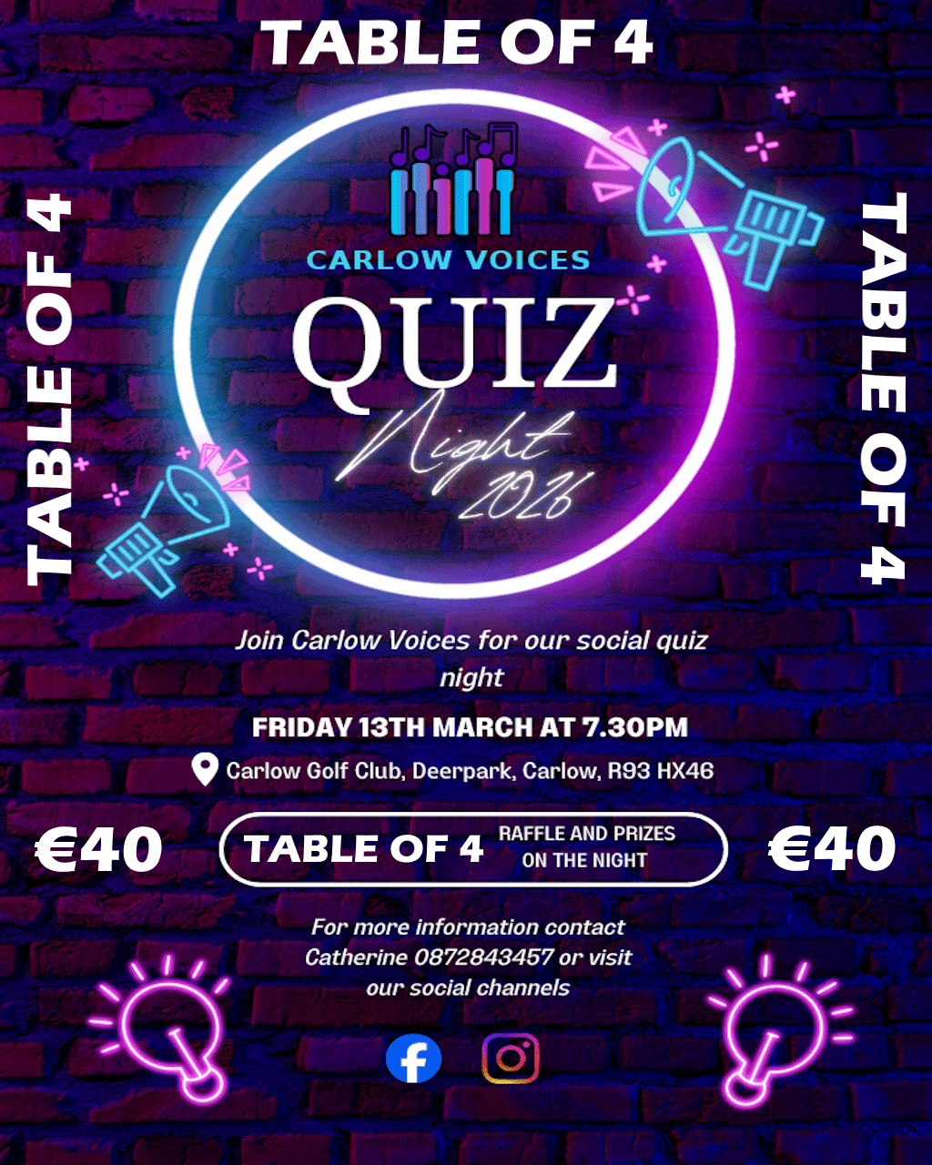  Quiz Night 13/03/2026 (Table)